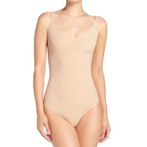 Commando Control Shaping Thong Bodysuit Nude